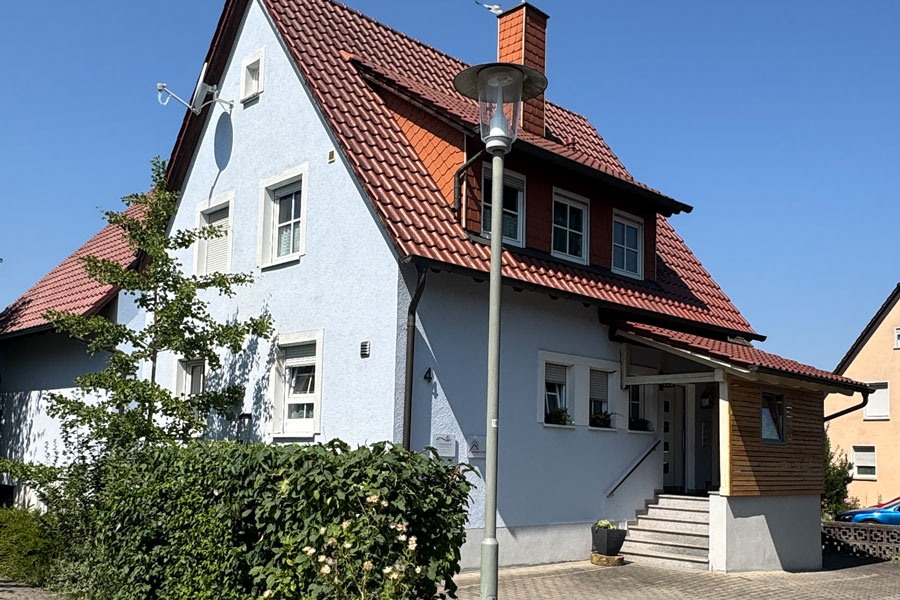ferienwohnung bad staffelstein apartment und klang haus vorne